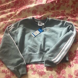 NWT XSMALL Adidas cropped crewneck! price negotiable
